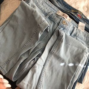 Light wash hollister jeggings